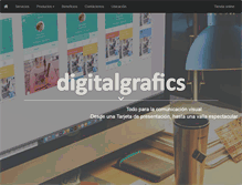 Tablet Screenshot of digitalgrafics.com